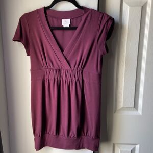 🍭6/$30 Oh Baby by Motherhood Maternity Tee - S